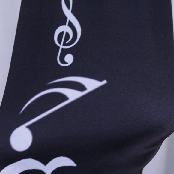 Chic Black Graphic Joggers for Women - Picture 2 of 13